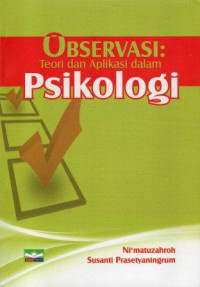 Observasi: teori dan aplikasi dalam psikologi