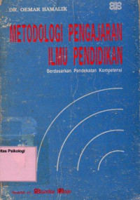 Metodologi Pengajaran Ilmu Pendidikan
