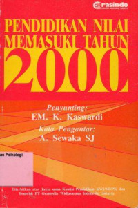 Pendidikan Nilai Memasuki Tahun 2000
