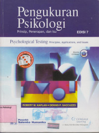 Pengukuran Psikologi : Prinsip, Penerapan, dan Isu