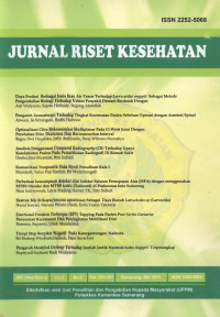 Jurnal Riset Kesehatan (JRK) v.2 no.2