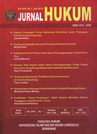 Jurnal HUKUM v.29 no.1