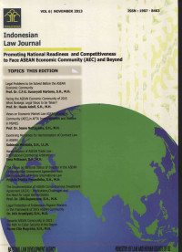 Indonesian Law Journal v.6