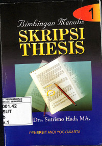 Bimbingan Menulis Skripsi Thesis