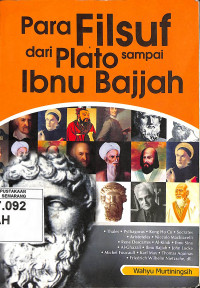 Para Filsuf dari Plato Sampai Ibnu Bajjah