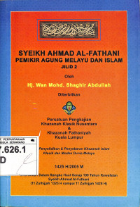 Syekh Ahmad Al Fathani  Pemikir Agung Melayu dan Islam 2