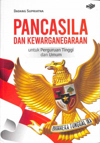 Pancasila dan Kewarganegaraan untuk Perguruan Tinggi dan Umum