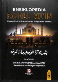 Ensiklopedia Fathul Mu'in Bi Syarhi Qurrotil 'Ain Bi Muhimmatiddin Jilid 3