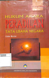 Hukum Acara Peradilan Tata Usaha Negara