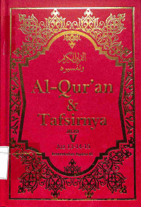 Al-Qur'an dan Tafsirnya 5: Juz 13-14-15