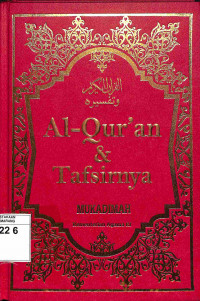 Al-Qur'an dan Tafsirnya: Mukadimah