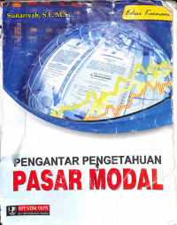 Image of Pengantar Pengetahuan Pasar Modal