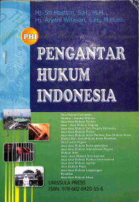 Image of Pengantar Hukum Indonesia
