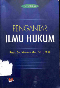 Image of Pengantar Ilmu Hukum