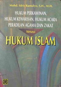Image of Hukum Perkawinan, Hukum Kewarisan, Hukum Acara Peradilan Agama dan Zakat menurut Hukum Islam
