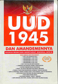 Image of UUD 1945 dan Amandemennya