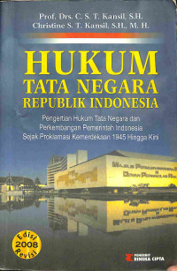 Image of Hukum Tata Negara Republik Indonesia