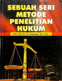 Image of Sebuah Seri Metode Penelitian Hukum