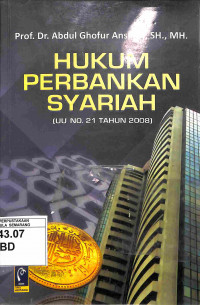 Image of hukum perbankan syariah (UU no.21 tahun 2008)