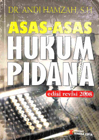 Image of Asas-Asas Hukum Pidana Edisi Revisi 2008
