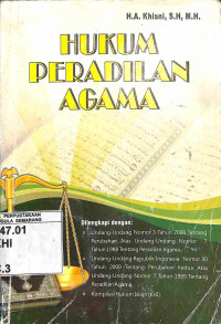 Image of Hukum Peradilan Agama