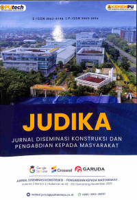 Image of JUDIKA (Jurnal Diseminasi Konstruksi dan Pengabdian Kepada Masyarakat)