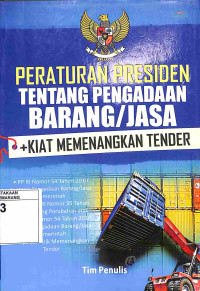 Image of Peraturan Presiden tentang Pengadaan Barang/Jasa