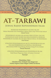 AT-TARBAWI : Jurnal Kajian Kependidikan Islam
