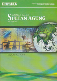 Majalah Ilmiah Sultan Agung No. 127