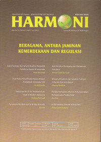 Harmoni; Jurnal Multikultural & Multireligius Vol.XI No.2