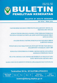 BULETIN Penelitian Kesehatan Vol.42 No.1