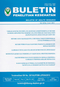 BULETIN Penelitian Kesehatan Vol.42 No.2
