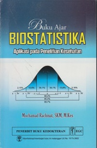 Buku Ajar Biostatistika: Aplikasi pada Penelitian Kesehatan