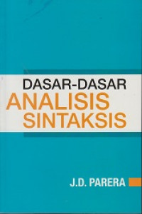 Dasar-Dasar Analisis Sintaksis