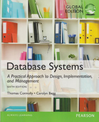 Image of Database Systems: A Practical Approach to Design, Implementation and Management
