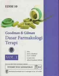 Goodman dan Gilman Dasar Farmakologi Terapi 1