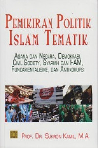 Image of Pemikiran Politik Islam Tematik