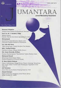 Image of Jumantara: Jurnal Manuskrip Nusantara Vol. 5