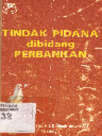 Tindak Pidana Dibidang Perbankan