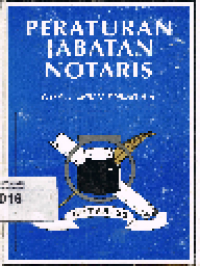 Peraturan Jabatan Notaris