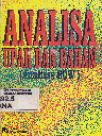 Analisa Upah dan Bahan (Analisis BOW)