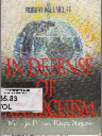 In Defense of Anarchism : Menuju Dunia Tanpa Negara