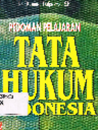 Pedoman Pelajaran Tata Hukum Indonesia