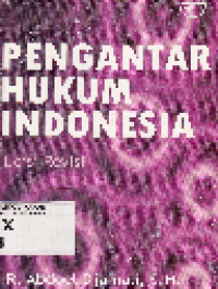 Pengantar Hukum Indonesia