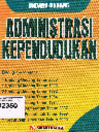 Image of Undang-Undang Administrasi Kependudukan