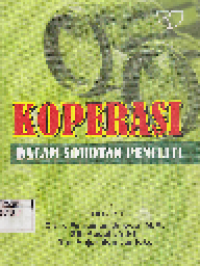 Koperasi dalam Sorotan Peneliti