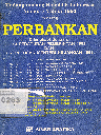 Undang-Undang Republik Indonesia Nomor 7 Tahun 1992 tentang Perbankan Undang-Undang dan Peraturan Negara RI
