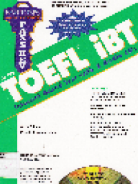 TOEFL iBT : internet based test with 2 Audio CDs