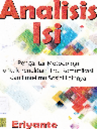 Analisis Isi: Pengantar Metodologi untuk Penelitian Ilmu Komunikasi dan Ilmu-Ilmu Sosial Lainnya
