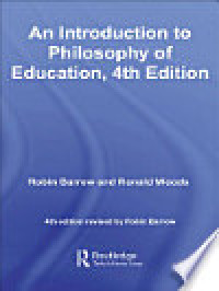 Image of An Introduction to Philosophy Of Education 4th Edition